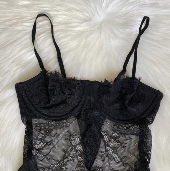 Be Wicked Push-up Bodysuit Lingerie Size Small ( NWT ) - Picture 3 of 7